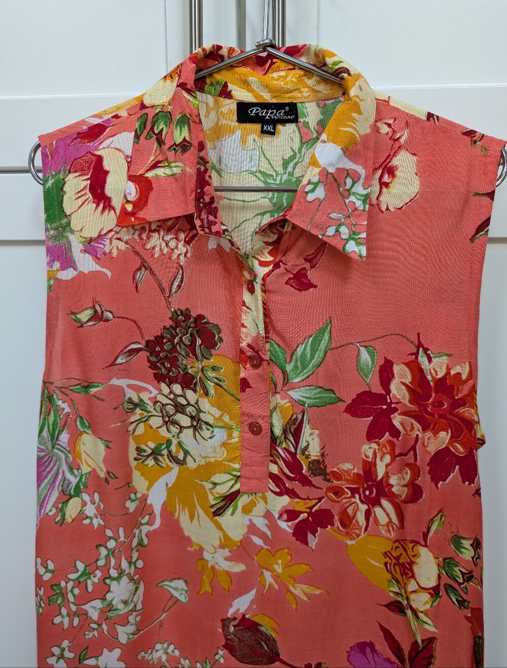 Papa Sleeveless Floral Dress - Picture 11 of 11